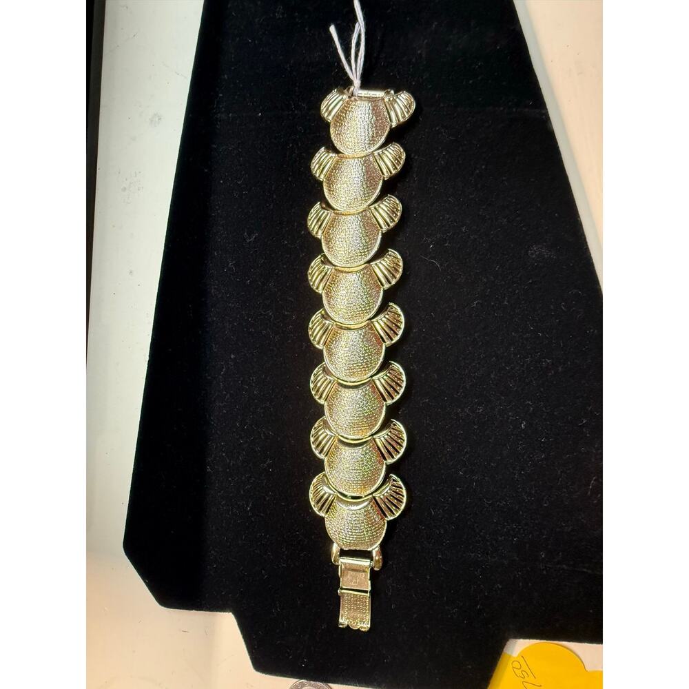 78. Vintage Coro Shell Bracelet